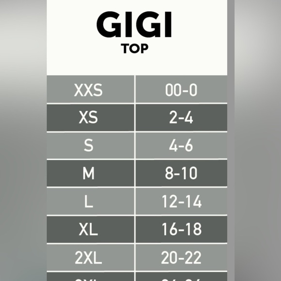 LuLaRoe Striped Gigi Short Sleeve Top Size Medium NWT - Picture 8 of 9